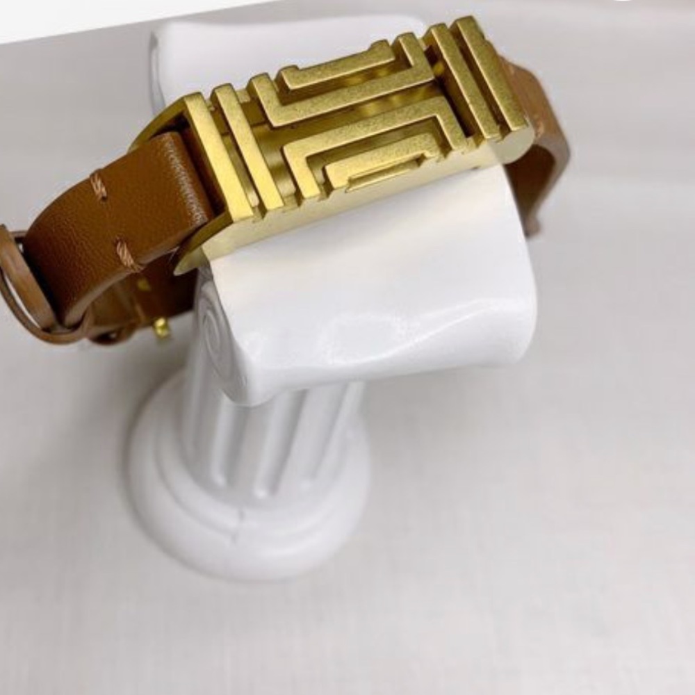 Tory Burch for Fitbit Double Wrap Leather Bracelet